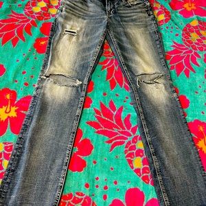 Silver jeans